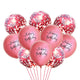 10/20pcs 12inch Happy Birthday Printed Pattern Metallic Ballons Helium Latex Balloon Chrome Metal Globos Birthday Party Decorati