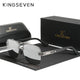 KINGSEVEN New Design Sunglasses For Men Polarized Gradient Sun glasses Women Men Square  UV400 2022 New Driving Eyewear For Men