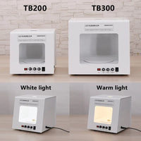 New SANOTO Photo Studio Photography Light Box Softbox Built-in Rotating Turntable For Jewelry Photography Video 3D Scanning