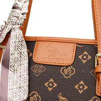 Women's Quality Soft Leather Shoulder Bag Luxury Print Designer Handbag Ladies Casual Tote Bag Messenger Commuting Sac A Main