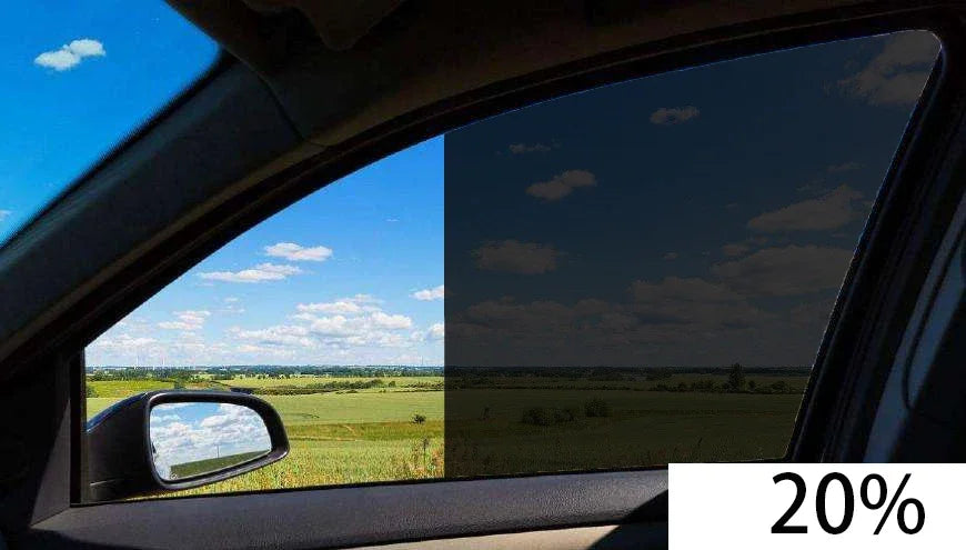 Multi-size Black Car Window Film Roll Car Auto Home Self Adhesive Glass Tint Privacy UV Protector Window Sticker Sun Shade Film