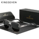 KINGSEVEN Fashion Design Sunglasses For Men Polarized UV400 Glasses Women Square Half Frame Photochromism Anti-glare Eyewear