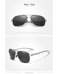 KINGSEVEN Polarized Aluminum Sunglasses Men High Quality UV400 Mirror Lens Male Women Fashion Eyewear Driving Outdoor Glasses