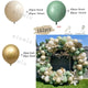 Jungle Safari Green Balloon Garland Arch Kit Kids Birthday Party Supplies Deer Pattern Gold Latex Ballons Baby Shower Decoration