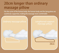 Manufacturer Direct Electric Shiatsu Head Neck Cervical Ttraction Body Massager Car Back Pillow with Heating Vibrating Massage D