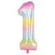 Large Standing Unicorn Foil Balloons for Kids Girls Unicorn Birthday Party Decoration Elephant Animal Balloon Baby Shower Favors