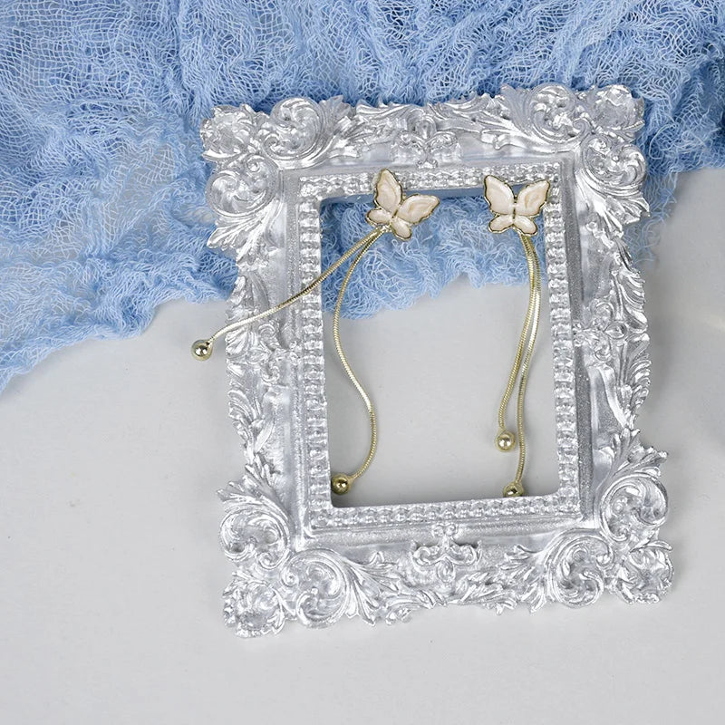 INS Gold Silver Retro Photo Frame For Nail Art Jewelry Decoration Photography Prop Background Foto Wall Photographic Accessories