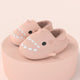 Litfun Fur Plush Shark Slippers Women Men Winter Cozy Fur Shark Slides Cartoon Furry Home Shoes Platform Waterproof Shark Slides