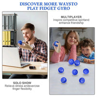 New 3D Printed Rotating Ball Toy O-Shaped Universal Fingertip Gyroscope Gravity Rotation Anxiety Relief Decompression Cool Toy