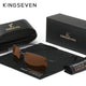 KINGSEVEN Brand New Rimless Sunglasses Polarized UV400 Men Driving Ultralight Rectangle Frameless Glasses Women Fishing Eyewear