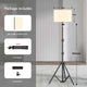 Photo Studio LED 2700k-5700k Video Fill Lamp Light Panel Photography Lighting With Tripod Stand Long Arm EU Plug For Live Stream
