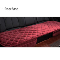 Winter Car Seat Cover Universal Front Rear Seat Pad Vehicle Auto Seat Cushion Car Seat Protector Seat Covers Pair of Covers