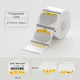 NIIMBOT Round Thermal Label Sticker for B1 B31 B21 B3S Printer Transparent Self-adhesive Labels Paper Color Label DIY Name Tag