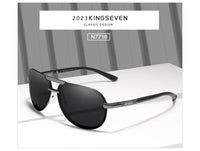 KINGSEVEN BRAND DESIGN New Polarized Rimless Sunglasses Men Women Driving Pilot Frame Sun Glasses Male Goggle UV400 Gafas De Sol