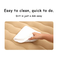1 Set Universal Car Travel Inflatable Bed 80x130cm Auto Back Seat Trunk Mattress Air Bed Pillow For Travel Camping Family Outing