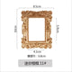 Golden Retro Photo Frame Ornaments Vintage Small Jewelry Positioning Frame Jewelry Display Props Home Decoration Living Room