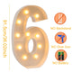 LED Light Giant Birthday Figure Number Balloon Filling Box 30 40 50 1st Birthday Party Decor Adult Kid Baby Shower Wedding Decor