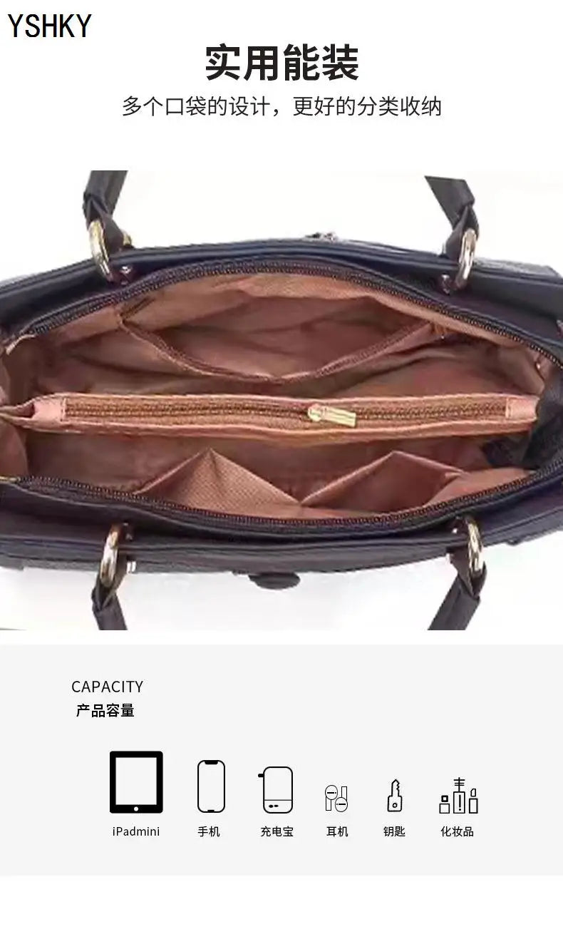 New women shoulder Bag for 2025 luxury designer handbag women Handbags leather Printed monogram single shoulder straddle bag