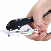 Manual Edge Band Puncher Plier 8/10mm Hole Card Punching Tool For Plastic Sheet Paper PVC ABS Opener Nail Hole Masking Plier