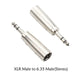 XLR 3PIN female head to 6.5 female 3 core XLR revolution RCA 3.5mm Male lotus audio female seat 6.35 microphone adapter