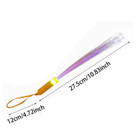 LED Light Up Fiber Optic Wands Glow Sticks Flashing Concerts Rave Colorful Flashing Concert with Strap LED Light Up Shows Toys