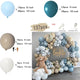 Macaron Dusty Blue Balloon Garland Arch Kit Happy Birthday Party Decoration Kids Boy Baby Shower Ballons Wedding Party Supplies