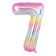 Large Standing Unicorn Foil Balloons for Kids Girls Unicorn Birthday Party Decoration Elephant Animal Balloon Baby Shower Favors