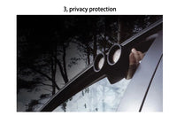 Multi-size Black Car Window Film Roll Car Auto Home Self Adhesive Glass Tint Privacy UV Protector Window Sticker Sun Shade Film