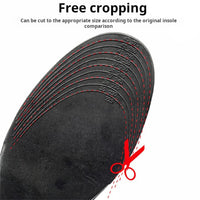Magnet Massage Height Increase Insoles For Women Men 2/3/4/5 Cm Up Invisiable Arch Support Orthopedic Insoles Heighten Lift