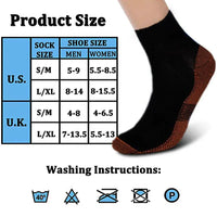 1 Pair Plantar Faciitis Compression Socks  Foot Support Ankle Arthritis Socks Breathable Foot Heel Arthritis Sport Socks