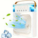 OREADEX 3 In 1 Fan AIr Conditioner Household Small Air Cooler LED Night Light Portable Humidifier Adjustment Fan Office Home Fan