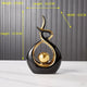 Nordic Home Decor Figurines for Interior Living Room Desk Ceramics Decoration Accessories Statue Sculpture Feng Shui Ornaments