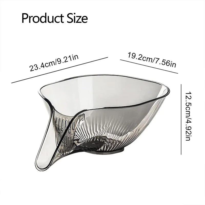 Multifunctional Fruit Vegetables Draining Bowl Drain Basket Kitchen Sink Drain Basket For Washing Fruit Salad Home Kitchen