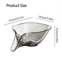 Multifunctional Fruit Vegetables Draining Bowl Drain Basket Kitchen Sink Drain Basket For Washing Fruit Salad Home Kitchen