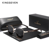 KINGSEVEN 2023 Fashion Polarized UV400 Sunglasses For Men Wood Optical Lenses For Women Protection Highquality Eyeglass Frames