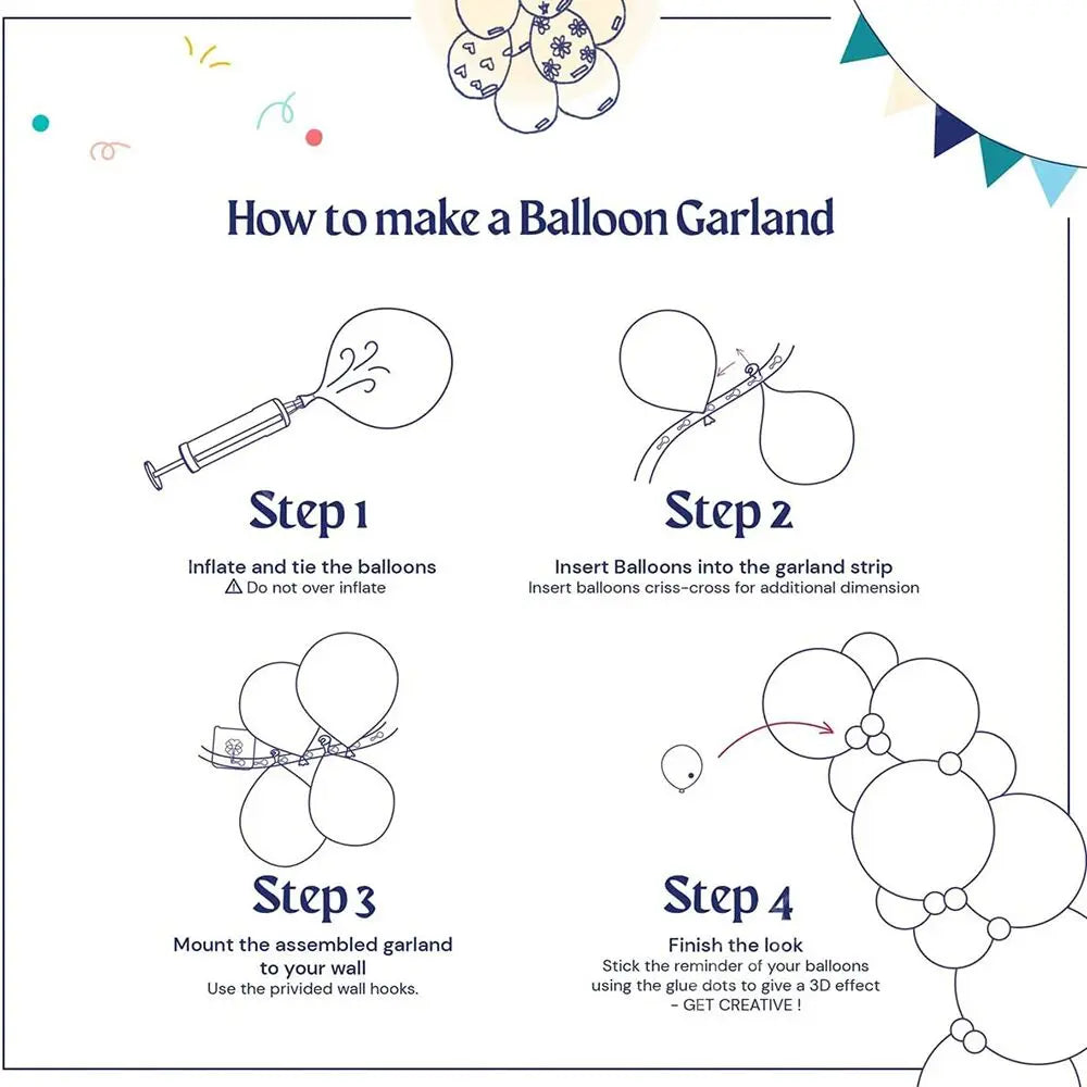 Metallic Blue Balloons Arch Garland Kit Baby Shower Decor Chrome Confetti Ballon Boy Birthday Party Decoration Graduation Globos