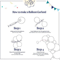 Metallic Blue Balloons Arch Garland Kit Baby Shower Decor Chrome Confetti Ballon Boy Birthday Party Decoration Graduation Globos