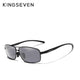 KINGSEVEN Brand Designer Men Polarized UV400 Sunglasses Vintage Retro Rectangle Classical Glasses Anti-glare Driving Eyewear