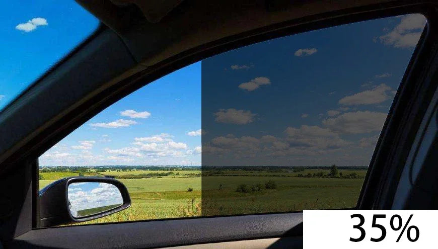 Multi-size Black Car Window Film Roll Car Auto Home Self Adhesive Glass Tint Privacy UV Protector Window Sticker Sun Shade Film
