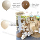Macaron Pink Balloon Garland Arch Kit Kids Happy Birthday Metal Rose Gold Confetti Balloons Wedding Party Baby Shower Decoration