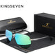 KINGSEVEN Fashion Pilot Rimless Sunglasses Men  Aluminum Polarized Large Frame Glasses Women Casual Driving Outdoor Eyewear