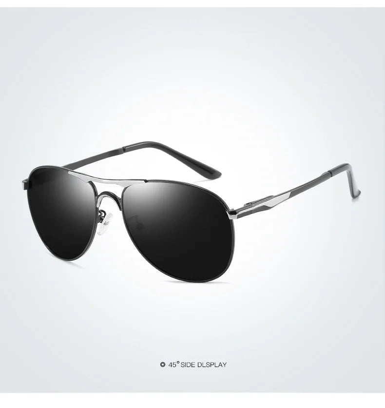 Luxury Pilot Polarized Sunglasses Men And Women Classic Metal Driving Fishing Sun Glasses For Man Brand Design Eyewear UV400