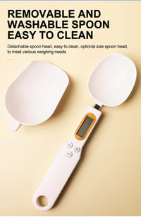 New LCD Digital Measurement Adjustable Weighing Spoon Coffee Powder Scale Baking Scale Electronic Measuring Spoon Kitchen Tools