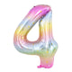 Large Standing Unicorn Foil Balloons for Kids Girls Unicorn Birthday Party Decoration Elephant Animal Balloon Baby Shower Favors