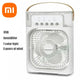Xiaomi 3-in-1 Portable Fan Air Conditioners Fan With LED Night Light Household Small Air Cooler For Office Home Adjustable Fan