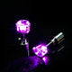 1/10 Pcs LED Luminous Scrunchies Glowing Hairband Girl Light Up Hair Scrunchy Birthday Party Headwear Supplies Hair Accessories