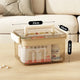 Multi-Layer Home Medicine Box Large Capacity Medical Storage Case Transparent Design for First Aid and Medication Organization
