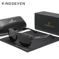 KINGSEVEN 2024 New Brand Design Women's Glasses TR90 Polarized Sunglasses Men Retro Sun Glasses Sonnenbrille Herren