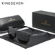 KINGSEVEN 2024 New Brand Design Women's Glasses TR90 Polarized Sunglasses Men Retro Sun Glasses Sonnenbrille Herren
