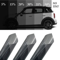 Multi-size Black Car Window Film Roll Car Auto Home Self Adhesive Glass Tint Privacy UV Protector Window Sticker Sun Shade Film
